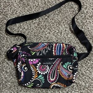 🌻 2/$20 Vera Bradley BANDANNA SWIRL Crossbody Sling Bag Fanny Belt Waist Pack